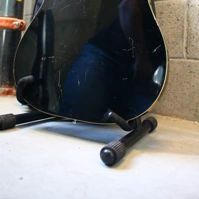 Greco Semi Hollow Body Guitar Black image 2