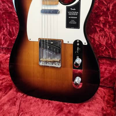 Fender Original Vintera '50s Telecaster, Maple FB, 2TSB, w/Tweed HSC image 3