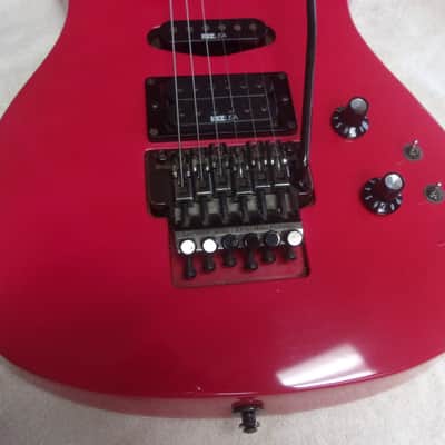 Excellent 1987 Ibanez 540P Roadstar Pro Japan Magenta Solidbody Electric w/ Case image 4