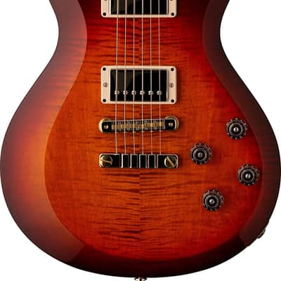 PRS Paul Reed Smith S2 McCarty 594 Singlecut Electric Guitar (with Gig Bag), Dark Cherry Sunburst image 2