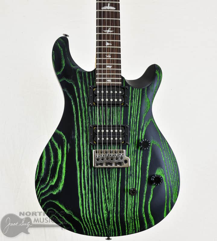 PRS SE Swamp Ash CE 24 Sandblasted Limited Edition - Green (s/n: 9618) image 1