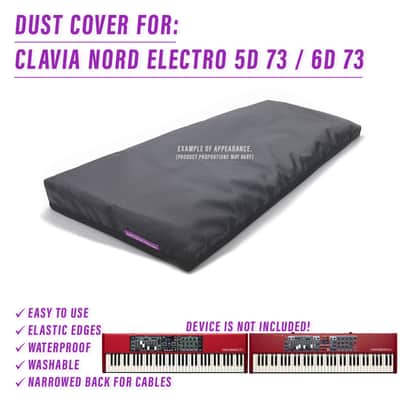 DUST COVER for Clavia Nord Electro 5D 73, 6D 73