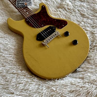 Gibson Les Paul Junior Double Cut TV Yellow Electric Guitar image 2