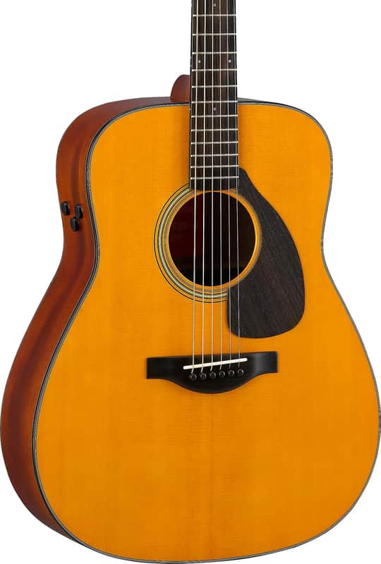 Yamaha FGX5 GL Red Label Dreadnought Acoustic-Electric Guitar, Solid Spruce Top image 1