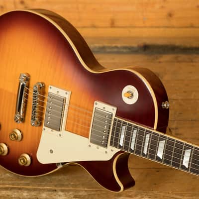 Epiphone Inspired By Gibson Custom 1959 Les Paul Standard Reissue | Deep Cherry Sunburst image 5