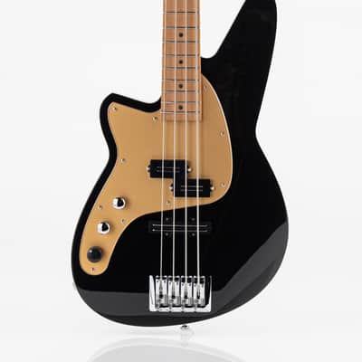Reverend Decision P Bass Left Handed - Midnight Black image 4