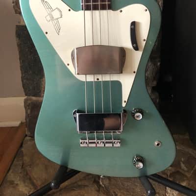 Gibson Thunderbird II 1965 - Nitro Pelham Blue (refin) image 20