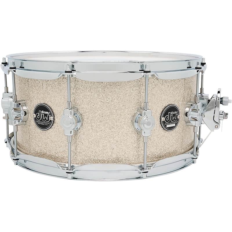 DW Performance Series Limited Snare Drum Regular 14 x 6.5 in. Broken Glass Finish Ply image 1