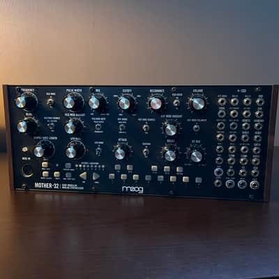 Moog Mother-32 Tabletop / Eurorack Semi-Modular Synthesizer 2015 - Present - Black image 4