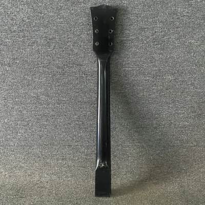 Black 6 String Guitar Neck, 22 Frets, 628mm Scale image 4