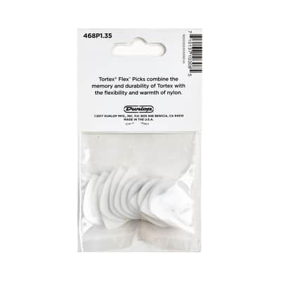 Dunlop 468P1.35 Tortex Flex Jazz III 1.35mm pack/12 image 3