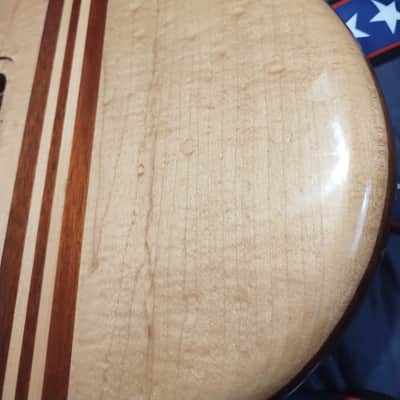 Memphis MG300 Matsumoku made in Japan 5 piece neck through Duncan Dimebucker/59 set roadrunner, soft hard case image 3