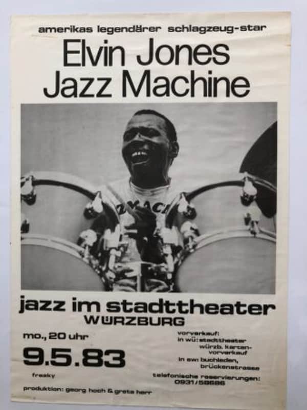 Poster # 73, Jazz Im Stadttheater, Germany, 23″ x 16” $199.00 image 1