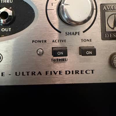 Avalon U5 Direct Box / Instrument Preamplifier 2010s - Silver image 9