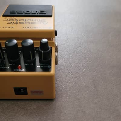 Boss AC-3 Acoustic Simulator (Dark Gray Label) 2006 - Present - Yellow image 2