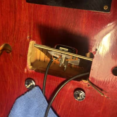 Vintage 1967 Gibson ES-335-12 ES-335-TDC-12 12 string guitar in red w/ case image 16