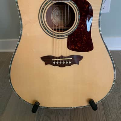 2003 Washburn WD-46S Rarewood Natural image 2