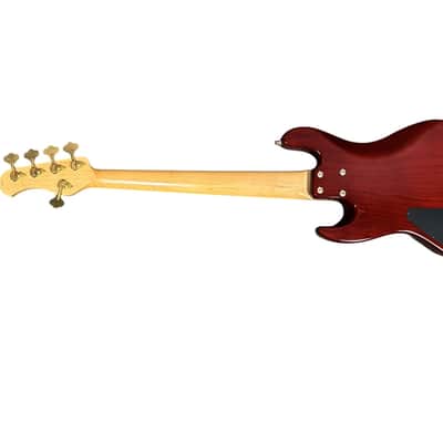 Sadowsky NYC 5 PJ, Honeyburst Flame, Ebony Fingerboard, Very Good Condition image 7