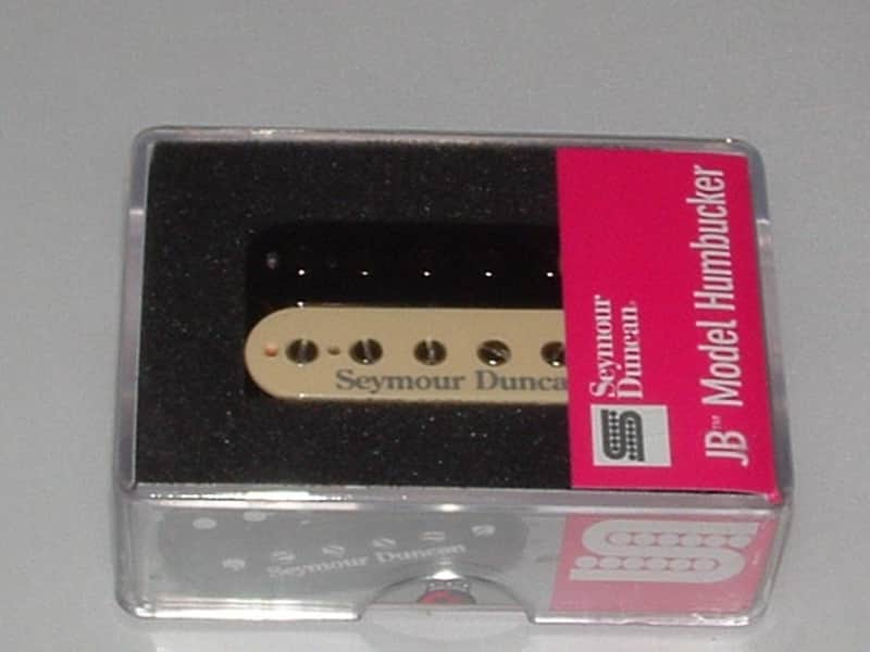 Seymour Duncan SH-4 JB Model Humbucker Pickup (Zebra) - SH-4 Zebra Bild 1