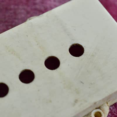 Vintage 1959 Fender PRE-CBS Jazzmaster Pickup Covers 1958 1960 Cover Set image 9