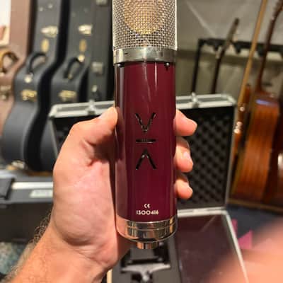 Vanguard Audio Labs V13 Large Diaphragm Multipattern Tube Condenser Microphone 2010s - Maroon image 2