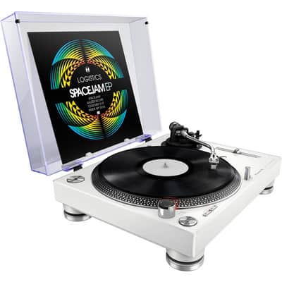 Pioneer PLX-500-W Direct Drive Turntable in White image 4