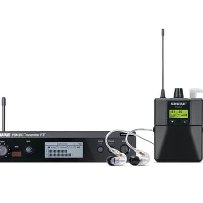 Shure P3TRA215CL-J13 PSM300 Wireless System With SE215-CL Earphones image 1