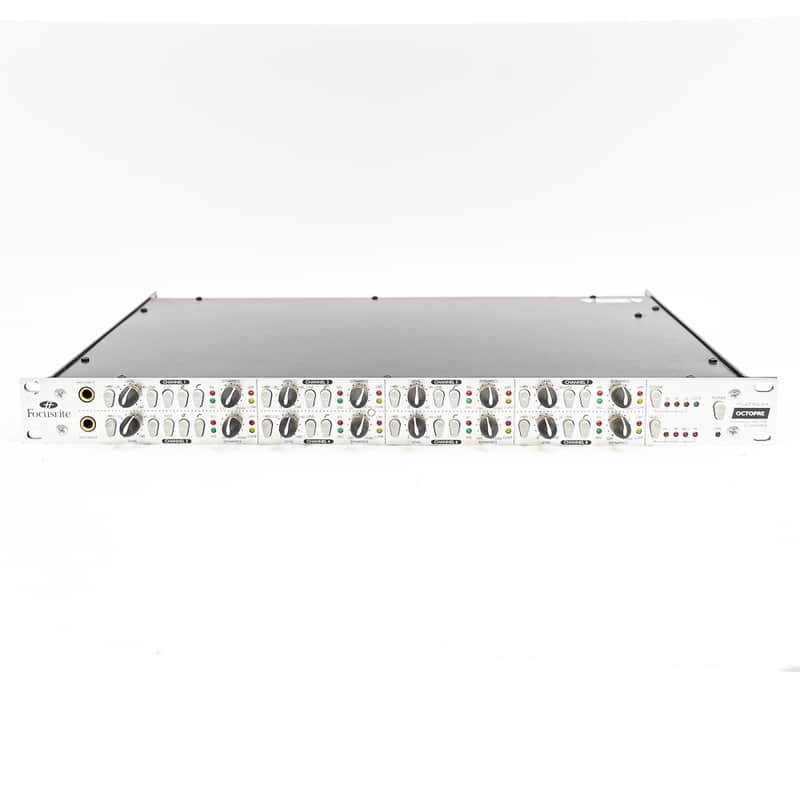 Focusrite Platinum OctoPre 8-Channel Microphone Preamp w/ Compressors Rackmount image 1