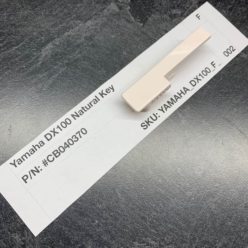 ORIGINAL Yamaha Replacement F Key (CB040370) for DX100, CS01 image 1