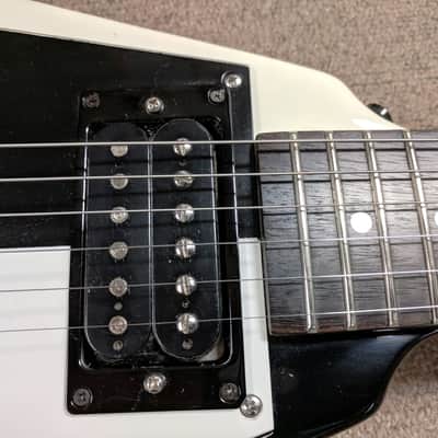 Epiphone 67 Reissue Michael Schenker Flying V Electric Guitar, Burstbuckers, Hard Case image 6