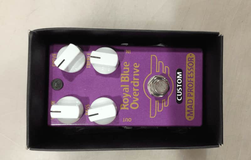 Mad Professor Royal Blue Overdrive Custom (GB) Pedal image 1