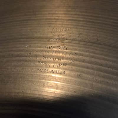 Zildjian 20" A. Zildjian '60s Stamp Ride Cymbal 1960s - Traditional image 3