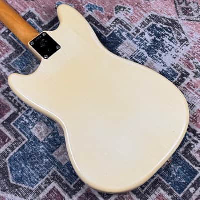 1966 Fender Duo Sonic Vintage Olympic White Electric Guitar W/ Original Case & Hangtag! image 10