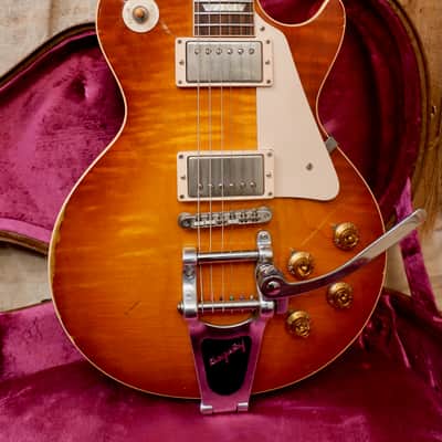 Gibson Les Paul Standard R9 Murphy Aged Joe Satriani Collection 2012 - Cherry Sunburst image 2