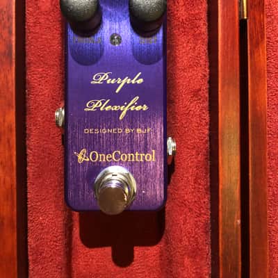 One Control Purple Plexifier Distortion Effects Pedal image 1