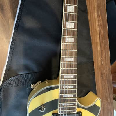 Epiphone Zakk Wylde Signature Les Paul Custom 2003 - 2019 - Antique Ivory with Bullseye image 3
