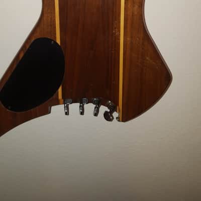 Kramer XL-8 1980 Clear / Brown Rare EMG w/ OHSC image 7