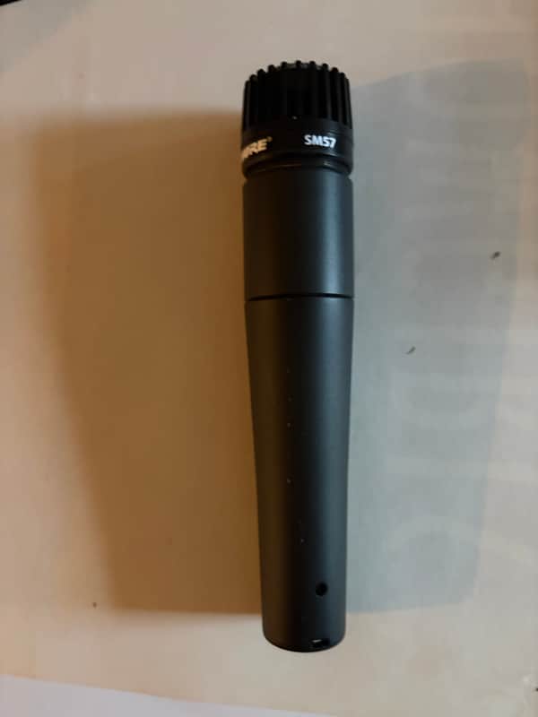 Shure SM57 Cardioid Dynamic Microphone 1984 - Present - Black image 1