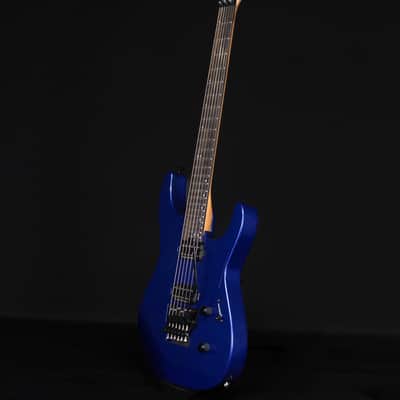 Jackson American Series Virtuoso, Streaked Ebony FB, Mystic Blue image 6