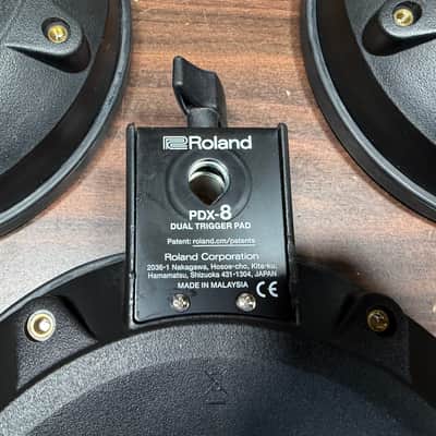 4 Pack - Roland PDX-8 Dual & 3 - PDX-6a Single Trigger Mesh Head Pads - V6L3371 image 11