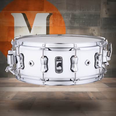 Mapex Black Panther Venom 14 In. x 5.5 In. Snare Drum - Arctic White  (BPNML4550COW) image 1