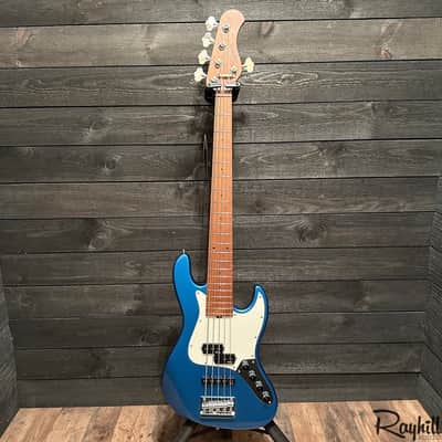 Sadowsky 2023 SMX MetroExpress Hybrid PJ 5-String Blue Electric Bass Guitar image 13
