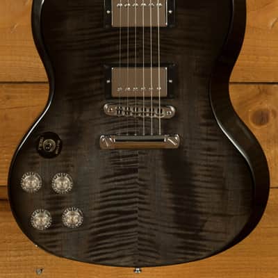 Gibson SG Modern *Left-Handed* - Trans Black Fade *Used* image 9