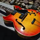Vintage 1963 - 1964 Gibson Barney Kessel Standard Archtop - Spruce Top, High Heel, Intense Flame!