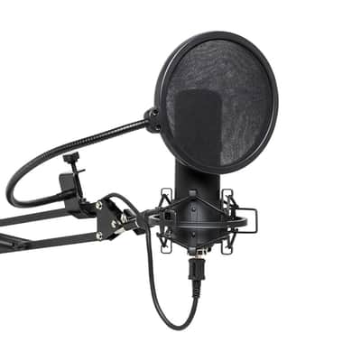 Mint Stagg SUM 45 SET Cardioid USB Mic Stand Shock Mount Pop Filter Cable Podcast Voiceover image 7
