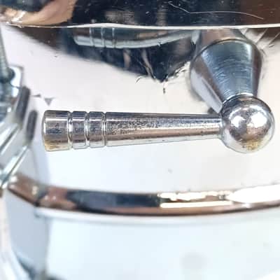 Ludwig PRE-SERIAL #402 Supraphonic 6.5x14"Snare Drum Keystone Badge Red Felt 60s image 8