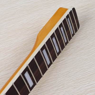 Maple Wood Guitar Strat Style Neck with Rosewood Fingerboard 22 Frets image 2