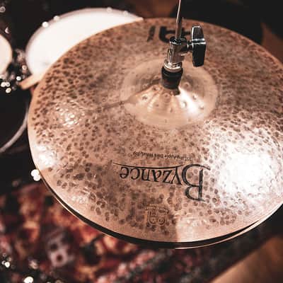 MEINL B15BADAH Byzance Dark Big Apple HiHat 15 Zoll dark image 11