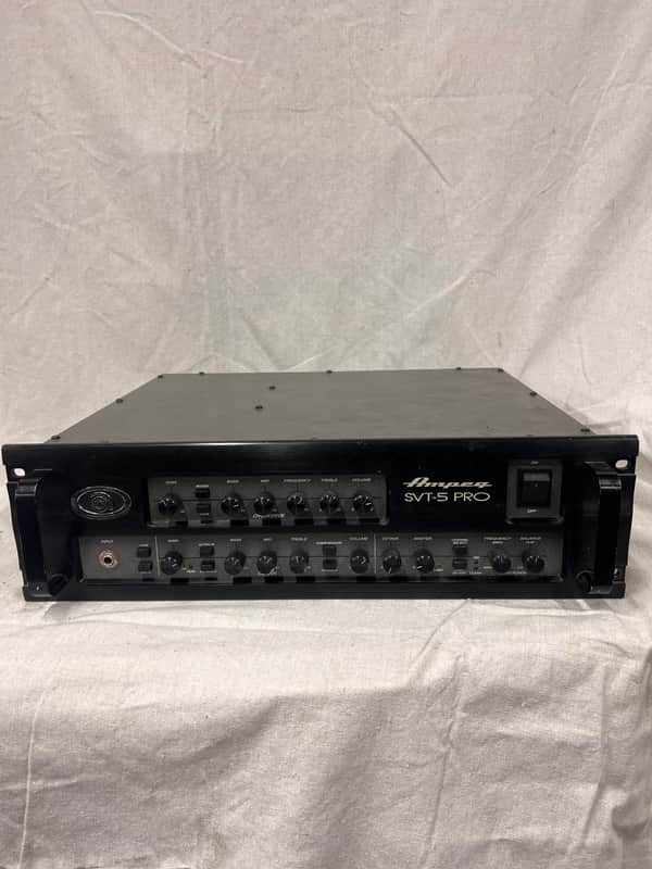 Ampeg SVT-5 PRO 1000-Watt Bass Amp Head 2002 - 2006 - Black image 1