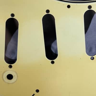 Fender Stratocaster Pickguard Super Relic / Aged Strat 59 thru 62 Mint Green AVRI 60's 11 hole image 3
